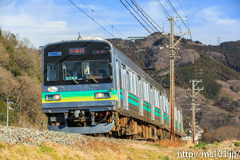 [秩父鉄道樋口～野上間] 1519列車、7801F
