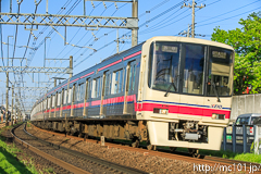 [京王線高幡不動～南平間] 5059列車、8000系8782F