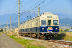 [上田電鉄別所線八木沢～別所温泉間] 41列車、7200系7255F