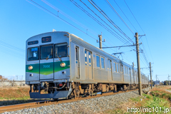 [秩父鉄道ふかや花園～小前田間] 19列車、7000系7002F
