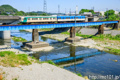 [上信電鉄上州福島～東富岡間] 25列車、251+1301