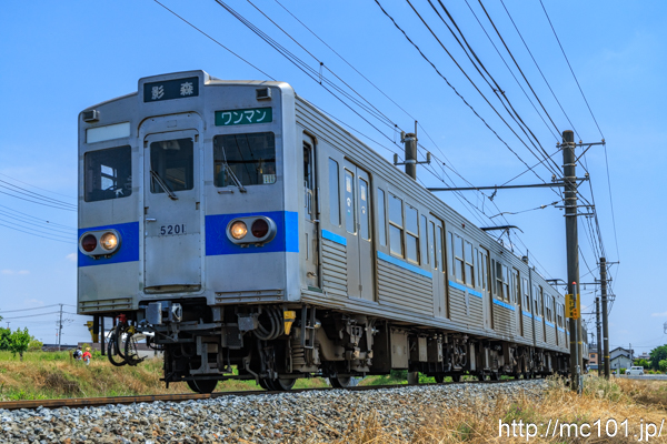 秩父鉄道秩父本線ふかや花園駅付近 で撮影した秩父鉄道5000系5201 他 の写真