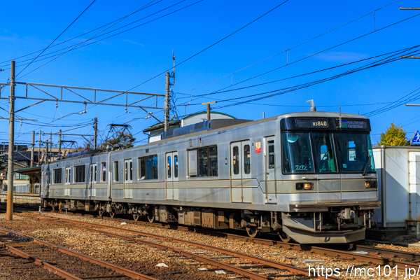 北陸鉄道浅野川線内灘駅付近 で撮影した北陸鉄道03系03-840 他 の写真