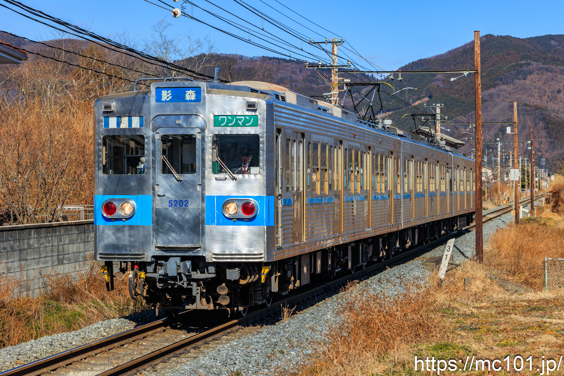 秩父鉄道秩父本線野上～長瀞間 で撮影した秩父鉄道5000系5202 他 の写真