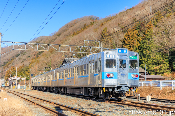 秩父鉄道秩父本線波久礼駅付近 で撮影した秩父鉄道5000系5002 他 の写真