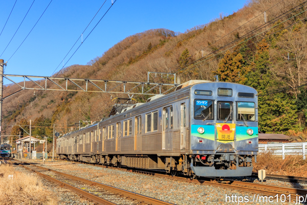 秩父鉄道秩父本線波久礼駅付近 で撮影した秩父鉄道7000系7002 他 の写真