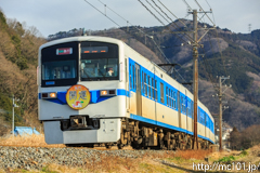 [秩父鉄道樋口～野上間] 1001列車急行開運1号、6002F
