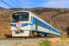[秩父鉄道波久礼～樋口間] 1007列車急行秩父路5号、6001F、現在はこの場所に入ることはできません。