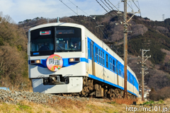 [秩父鉄道樋口～野上間] 1003列車急行開運3号、6001F