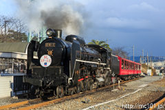 [京都鉄道博物館] SLスチーム号 C61 2号機