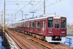 [阪急神戸線神崎川駅] 170列車特急、1005F