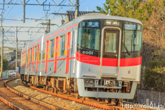 [山陽電鉄荒井～伊保間] 1522K、6001F