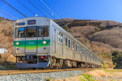 [秩父鉄道波久礼～樋口間] 1513列車、7002F、現在はこの場所に入ることはできません。