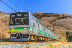 [秩父鉄道波久礼～樋口間] 1517列車、7803F、現在はこの場所に入ることはできません。