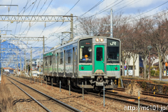 [東北本線福島～東福島間] 1184M、701系F2-22編成