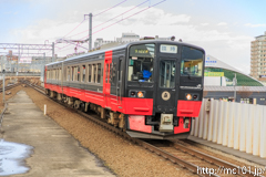 [東北本線長町駅] 9122Mフルーティアふくしま92号、719系S-27編成