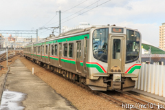 [東北本線長町駅] 442M、E721系P-24編成他