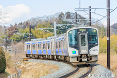 [仙石線手樽～陸前富山間] 5569D仙石東北ライン快速(緑)、HB-E210系C-5編成他