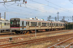 [福島交通飯坂線桜水駅付近] 1107F