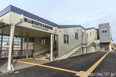 [磐越西線郡山富田駅付近] 3238M快速フルーティアふくしま、719系S-27編成他