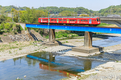 [上信電鉄上州福島～東富岡間] 23列車、503F、後追い