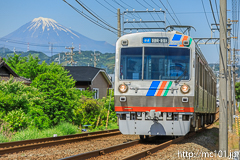 [静岡鉄道静岡清水線御門台～狐ヶ崎間] 1310列車、1000形1008F
