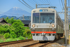 [静岡鉄道静岡清水線御門台～狐ヶ崎間] 1318列車、1000形1005F