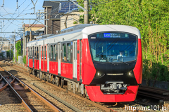 [静岡鉄道静岡清水線長沼駅] 1614列車、A3000形A3002F
