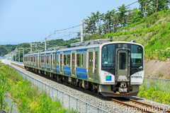 [仙石線陸前大塚～東名間] 5569D仙石東北ライン快速(緑)、HB-E210系C-4編成他