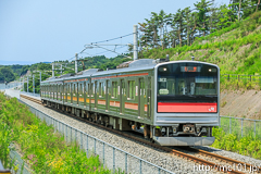 [仙石線陸前大塚～東名間] 1021S、205系M5編成