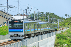 [仙石線東名～野蒜間] 1122S、205系M6編成