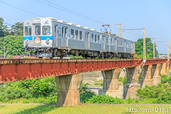 [弘南鉄道大鰐線石川プール前～石川間] 6列車、7000系7039F