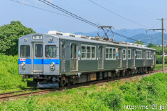[弘南鉄道大鰐線義塾高校前～津軽大沢間] 貸切551列車、7000系7039F