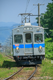 [弘南鉄道大鰐線津軽大沢～松木平間] 貸切551列車、7000系7039F