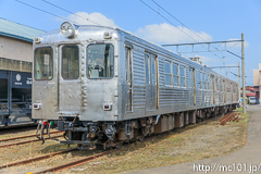 [弘南鉄道大鰐線津軽大沢車両検修所] 6000系6007F