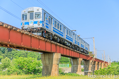[弘南鉄道大鰐線石川プール前～石川間] 8列車、7000系7031F