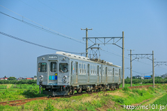 [弘南鉄道大鰐線石川プール前～石川間] 10列車、7000系7033F