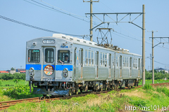 [弘南鉄道大鰐線石川プール前～石川間] 12列車、7000系7039F