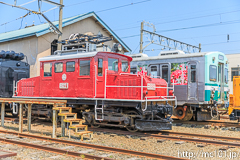 [弘南鉄道大鰐線津軽大沢車両検修所] ED22 1と7000系7037F