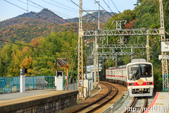 [神戸電鉄有馬線箕谷駅] 14000列車、5000系5011F