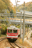 [神戸電鉄有馬線箕谷駅] 14025列車、3000系3013F