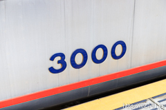 [山陽電鉄山陽塩屋駅] 3000系3000F、車外ナンバー切り文字