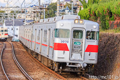 [山陽電鉄須磨浦公園～山陽塩屋間] 740K列車S特急、3000系3070F