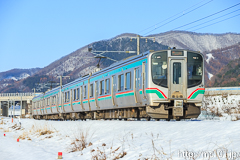 [磐越西線関都～川桁間] 1232M、E721系P-11編成他