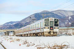 [磐越西線関都～川桁間] 3238M快速、719系H-15編成+H12編成