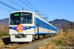 [秩父鉄道野上～長瀞間] 1001列車急行秩父路1号、6000系6001F