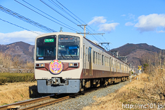[秩父鉄道野上～長瀞間] 1003列車急行開運3号、6000系6003F
