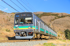 [秩父鉄道波久礼～樋口間] 1527列車、7800系7801F、現在はこの場所に入ることはできません。