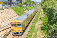 [西武多摩川線新小金井～多磨間] 163列車、101系249F