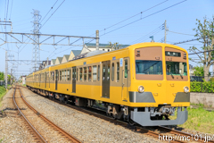 [西武多摩川線新小金井駅] 193列車、101系249F